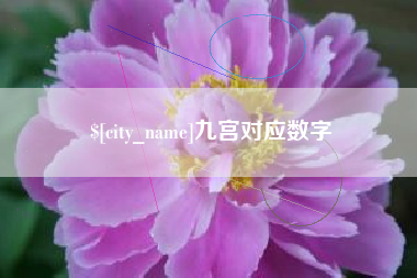 孟津九宫对应数字