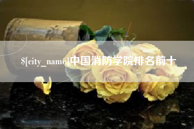 孟津中国消防学院排名前十