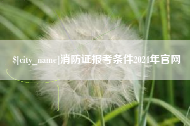 孟津消防证报考条件2024年官网