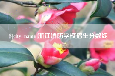 孟津浙江消防学校招生分数线
