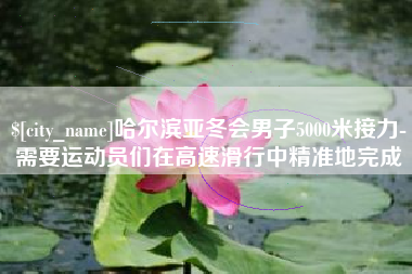 孟津哈尔滨亚冬会男子5000米接力-需要运动员们在高速滑行中精准地完成