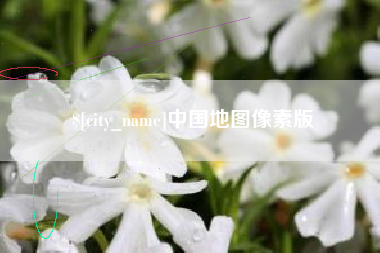孟津中国地图像素版