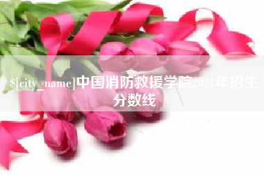 孟津中国消防救援学院2021年招生分数线
