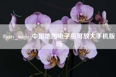 孟津中国地图电子版可放大手机版吗